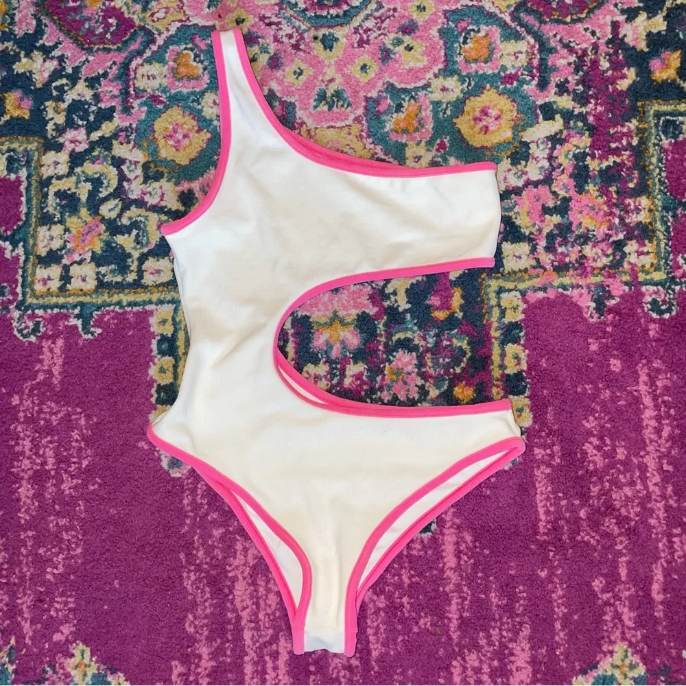Frankie's Bikinis Cash Terry One Piece Swimsuit